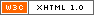 Valid XHTML 1.0